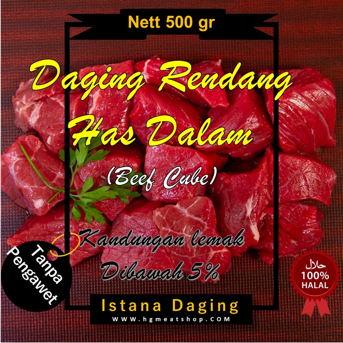 

Lezat- Daging rendang 500gr