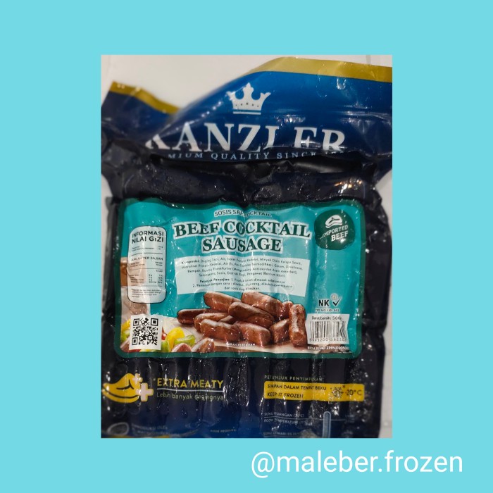 

Lezat- kanzler beef cocktail 500 gram