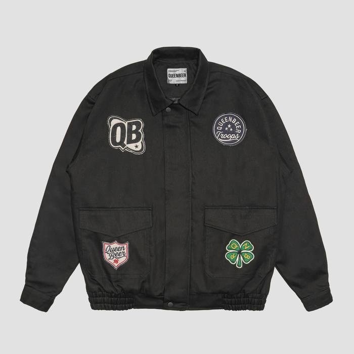 [BEST SELLER] Queenbeer - Canvas Flight Jacket Vance