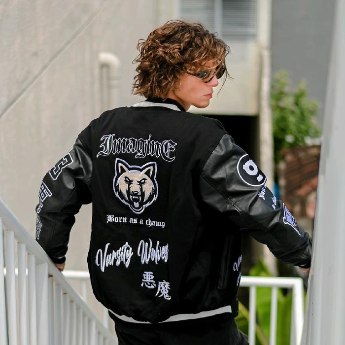 Imagineco Varsity Jacket Wolves