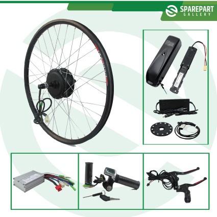 Komplit Set Ebike Kit 36V350W Sepeda Listrik