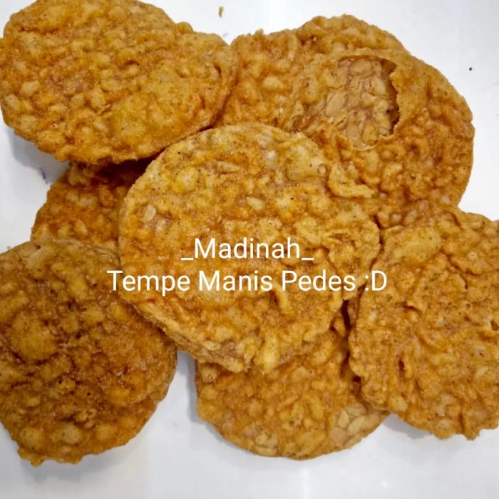 

Keripik Tempe Rasa Manis Pedes Favorit 500Gram