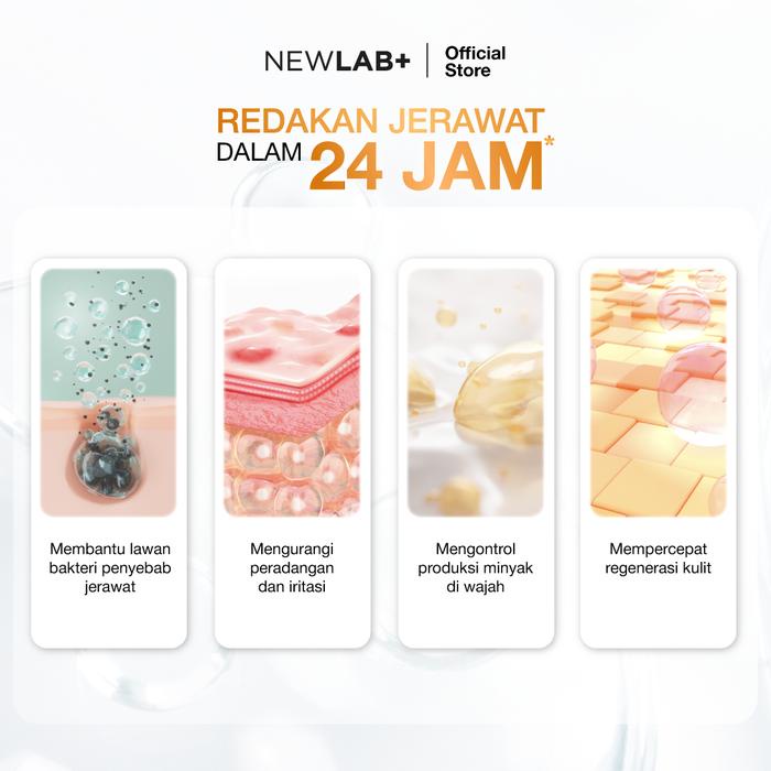 Ready- Newlab Acnalogy Acne Gel Obat Totol Jerawat Salep Untuk Jerawat Meredakan Acne Spot Dan
