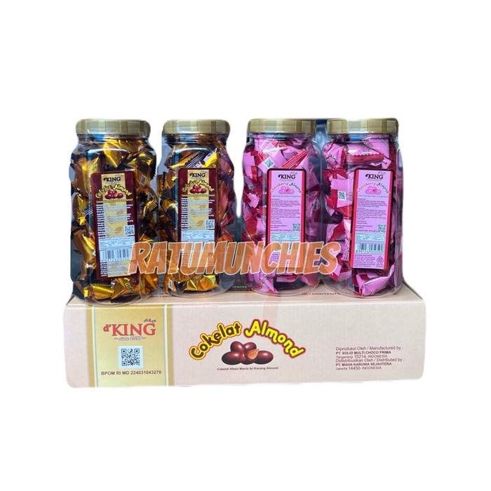 

COKLAT MIX DKING COKLAT ALMOND 2+COCOBERRY 2