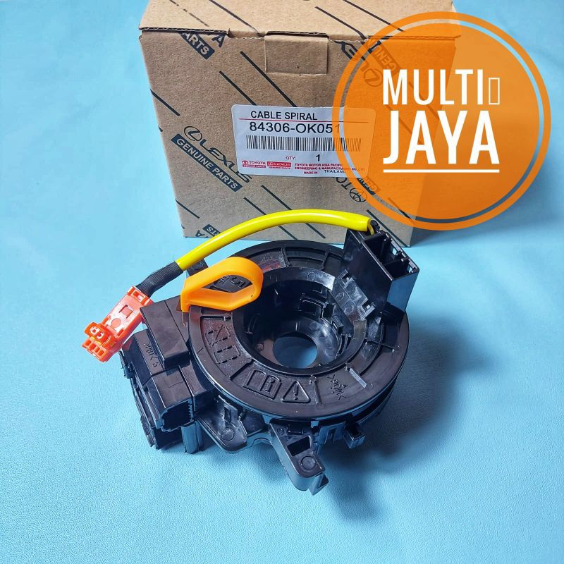 Kabel Spiral Klakson Innova Hilux Fortuner 2008-2015 Audio Control Stir