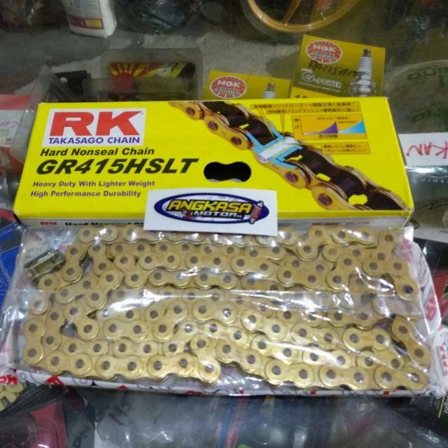rantai racing rk takasago 415hslt-120L racing chain