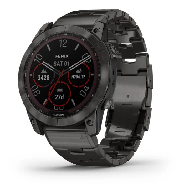 GARMIN FENIX 7X TITANIUM BRACELET SAPPHIRE SOLAR EDITION