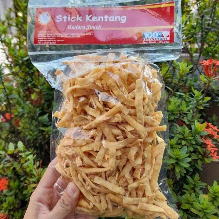 

Stick Kentang Renyah Super Enak Mutiara Snack Khas Bandung