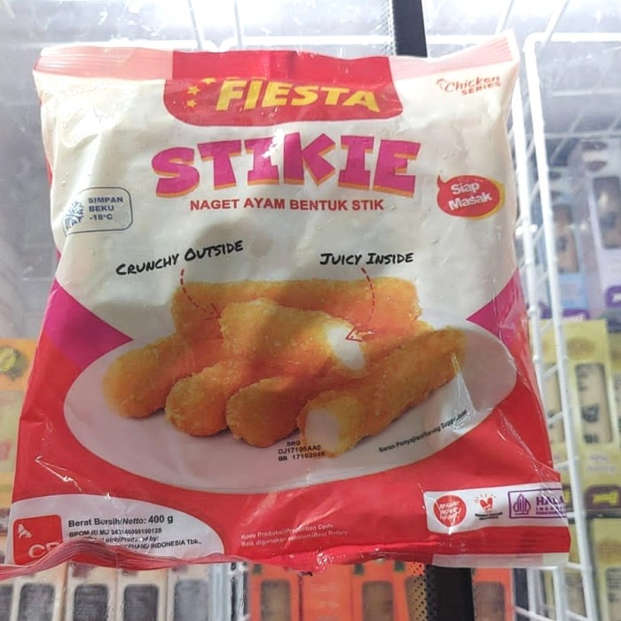 

Lezat- fiesta chicken nugget stikie 400 gr
