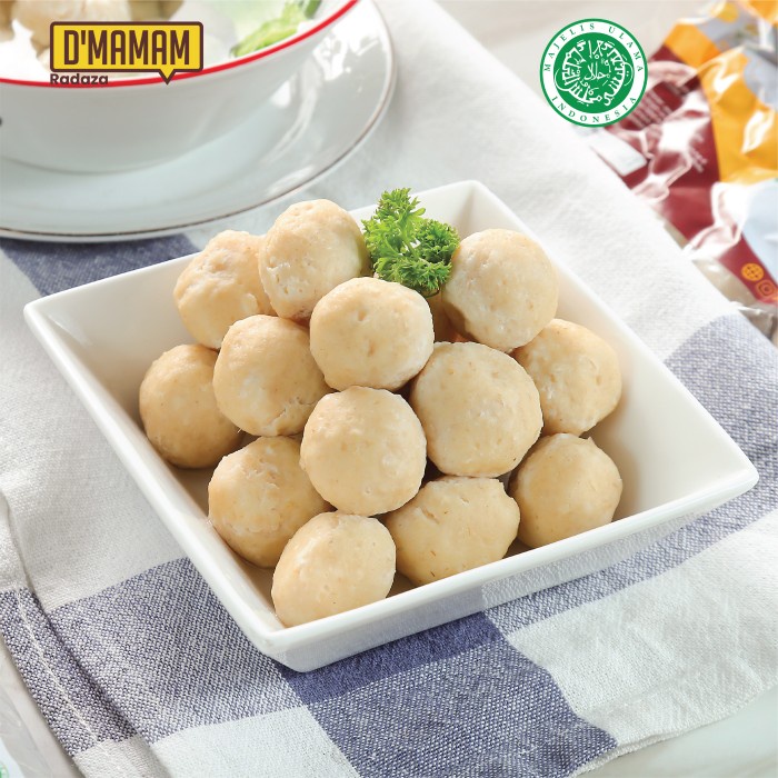 

Lezat- D'MAMAM Bakso Ayam NO MSG, HALAL, BPOM 350gr