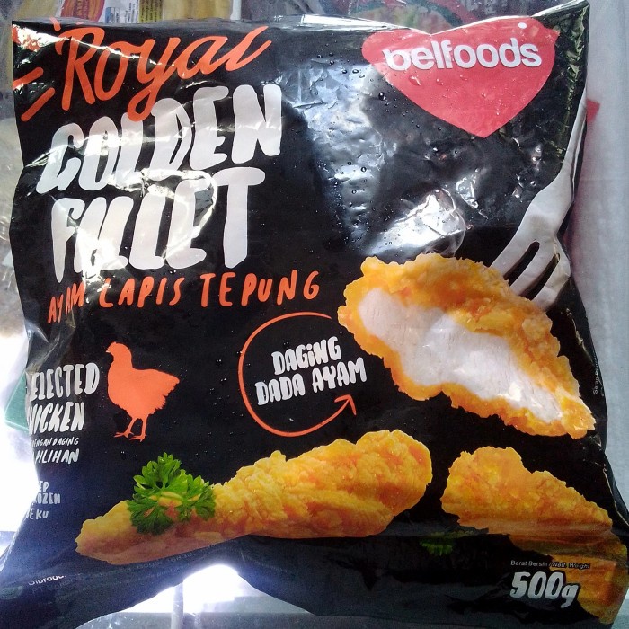

Lezat- belfoods royal nugget golden fillet 500 gr
