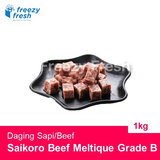 

Lezat- Saikoro Beef Meltique Grade B 1 kg by Mafia Daging