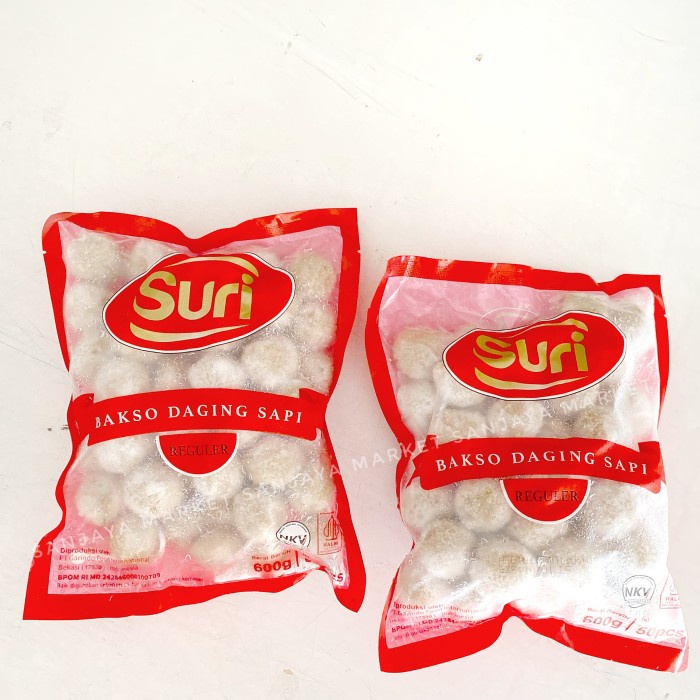 

Lezat- Suri Bakso Sapi Reguler 600 gr / Isi 50 pcs