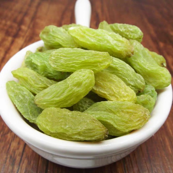 

New Organic Kismis Hijau Original 100% Afghanistan Green Raisin Readyy