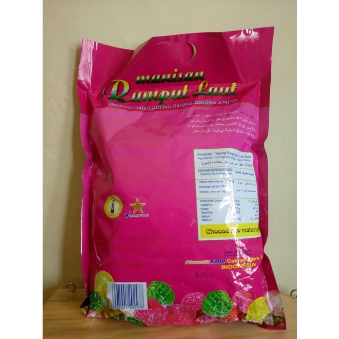 

Hot Sale Manisan Rumput Laut 868 Gram Phoenix Food Lombok Oleh-Oleh Original