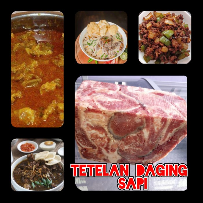 

Lezat- Tetelan daging