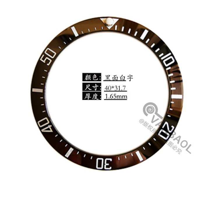 Diskon Ceramic Insert Bezel Diamete 40Mm Inner 31.5Mm