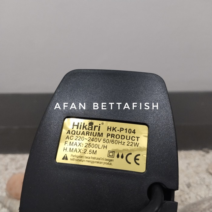 ASLI.. POMPA AIR CELUP HIKARI HK P 104 WATER PUMP HK P104 AQUARIUM KOLAM