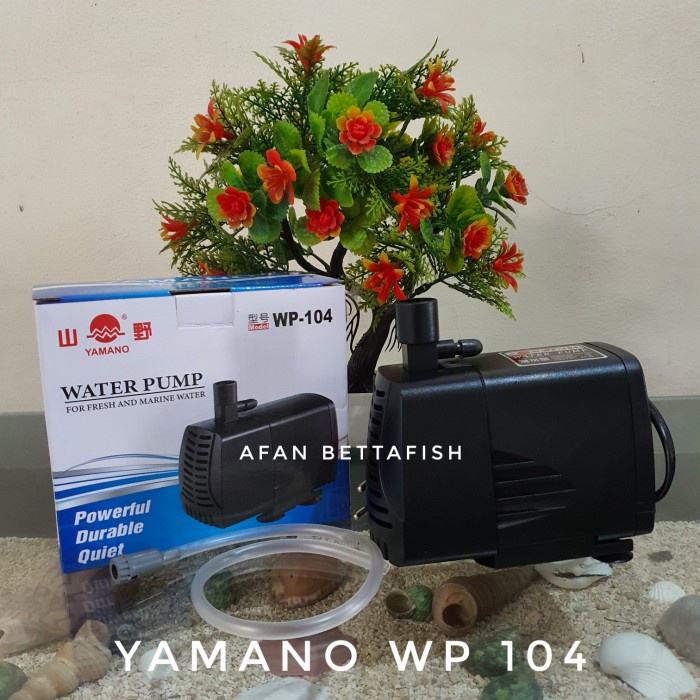 TERBARU.. YAMANO WP 104 POMPA AIR CELU / POMPA AQUARIUM KOLAM YAMANO WP104