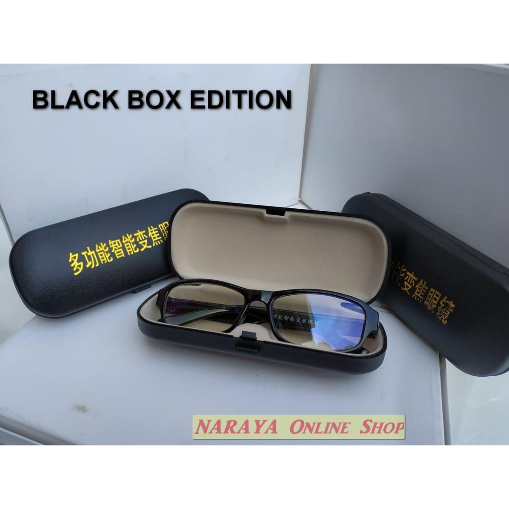 TrendyGaya- Kacamata Baca Ajaib - Plus Autofocus - Navy Blue Box - Limited Edition