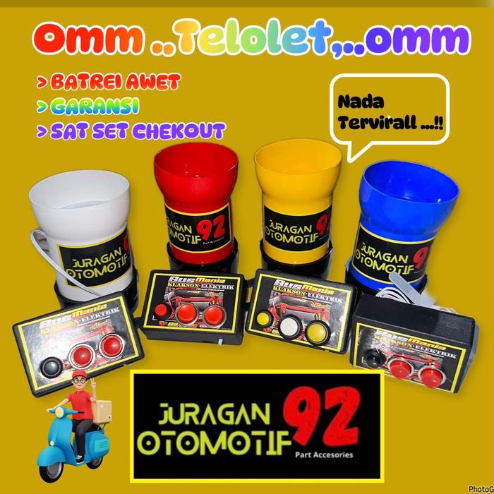 Telolet Sepeda Anak Klakson Telolet Basuri Bel Sepeda