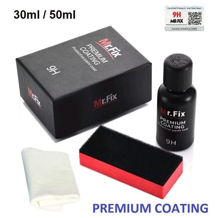 MARI.MARREE PREMIUM NANO CERAMIC COATING 9H ORIGINAL MR FIX MOBIL MR.FIX MRFIX