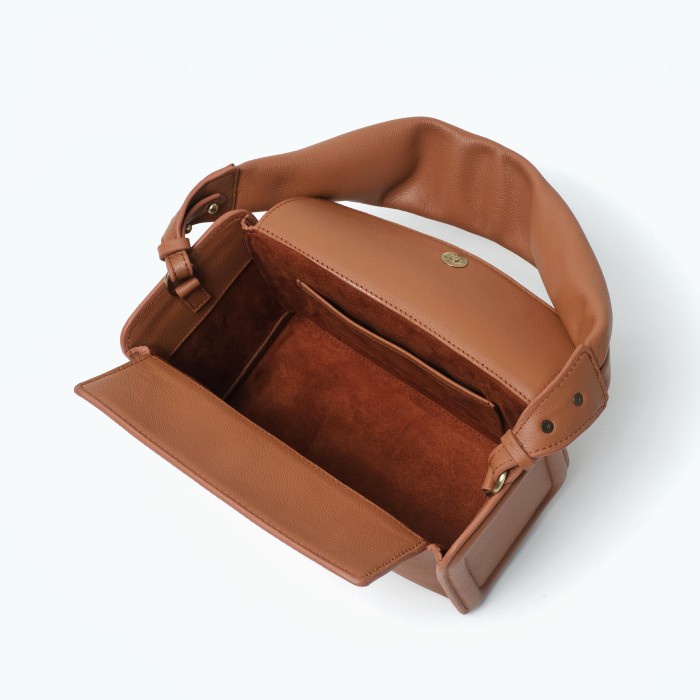 Purotti Marlyn Boxy Bag Genuine Leather Promo