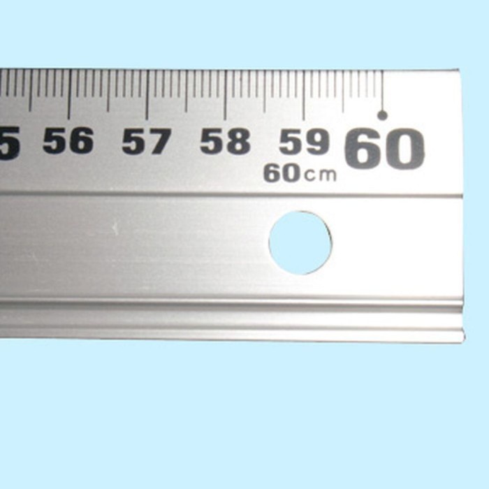 

TERLARIS Penggaris Lurus Aluminum 60cm 65374 SHINWA Rules Straight Anti-Slip