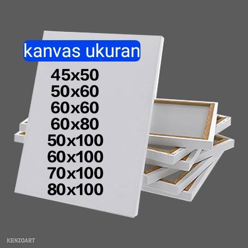 PROMO Kanvas Lukis 50x60/60x60/50x100/80x100