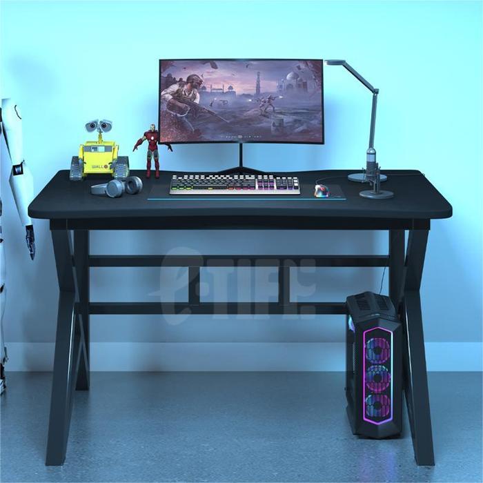 E-Tife Meja Komputer / Meja Gaming / Meja Komputer Minimalis/ Meja Gaming Minimalis / Meja Belajar