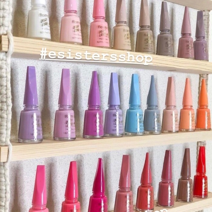 Flormar Jelly Look Nail Enamel Ori Turki / Kutek Flormar Turki %