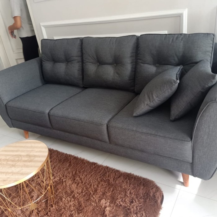 TERLARIS Sofa scandinavian Lettro 3 seater