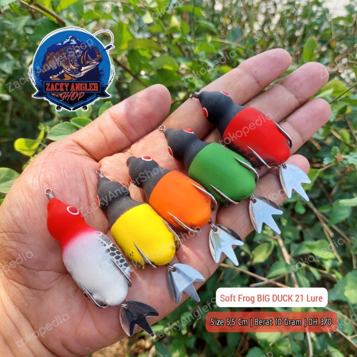 Promo Terbatas Soft Frog Bebek Besar 21 Lure 10 Gram Aman