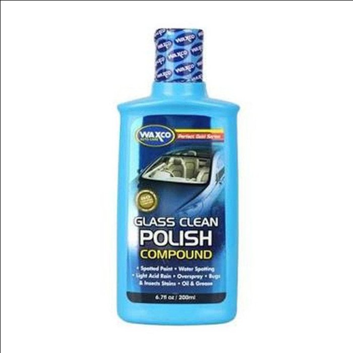 WAXCO GLASS CLEAN POLISH COMPOUND BENING POLES KACA ANTI JAMUR KACA ORIGINAL
