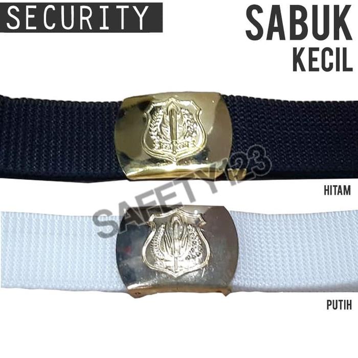 Terlaris Ikat Pinggang Sabuk Kopel Gesper Security Satpam - Kecil SALE