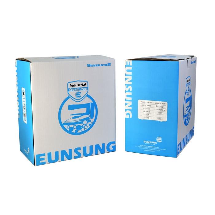 Setrika Uap Listrik Silver Star ES-300-II Eunsung Korea untuk Laundry