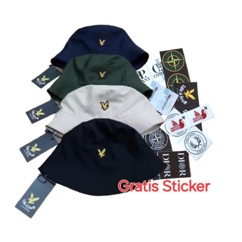 JaminanBaru- Topi Buckethat lyle and scott murah