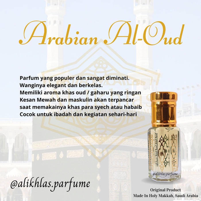 Flash- Arabian Al-Oud - Parfume Arabian Original Import Mekkah