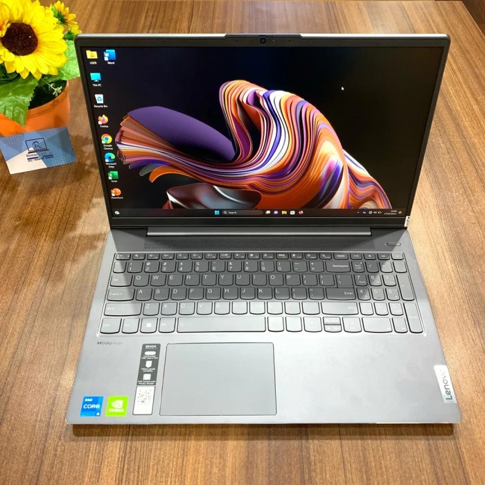 LAPTOP LENOVO IDEAPAD I5 GEN 12 RAM 16/512GB SSD NVIDIA SECOND/BEKAS *