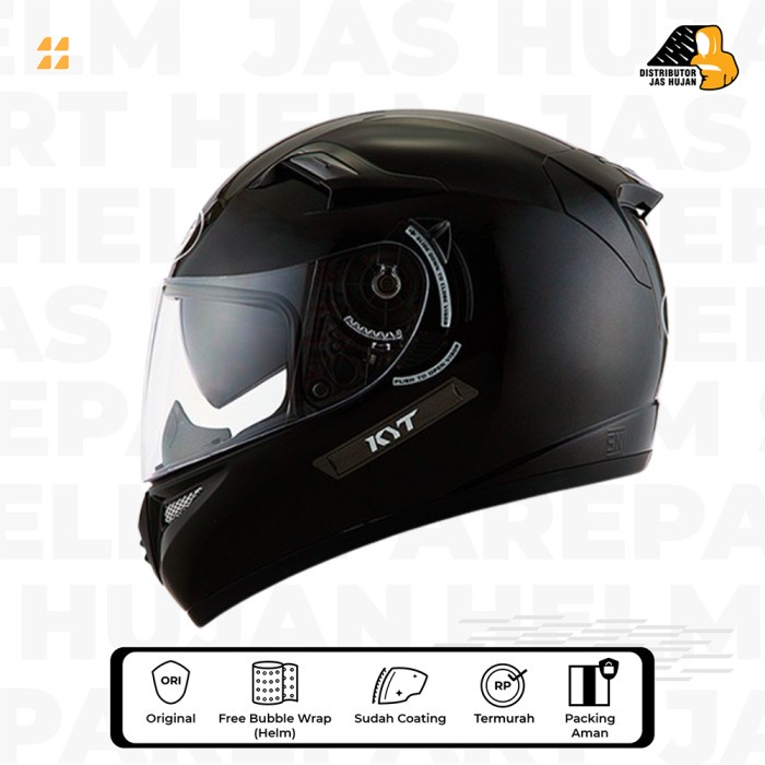 Helm Fullface Kyt K2 Rider - Hitam Doff