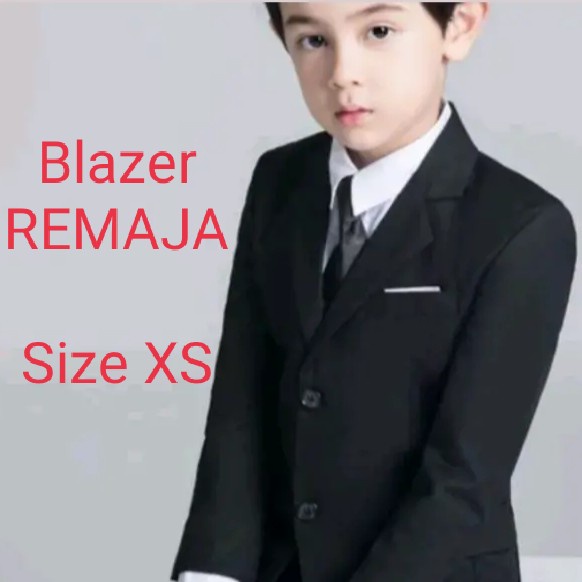 Blazer Anak Remaja Size Xs - Jas Pria Cowok Wisuda Smp Sma Smu Murah Produk Unggulan