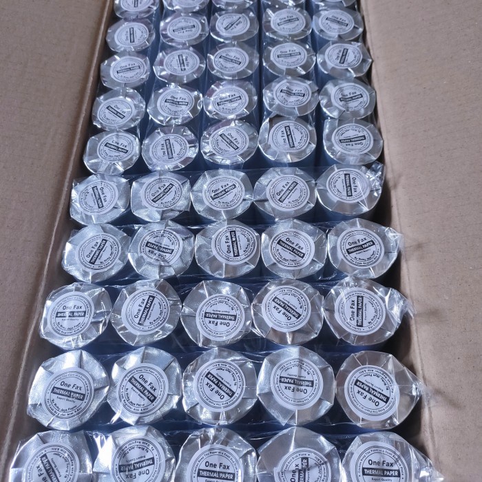 

kertas thermal paper roll ukuran 58x40 harga per 100 roll