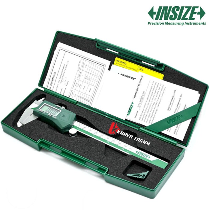 READY STOK Insize Jangka Sorong Digital Sketmat Sigmat Caliper 6" Sigmat Digital