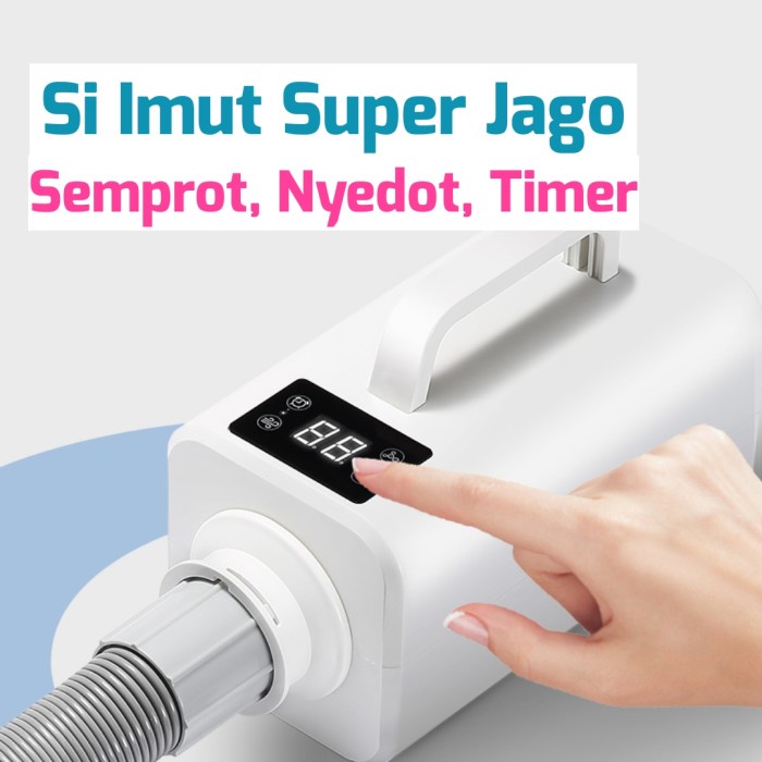 Blower Pet Dryer Pengering Anjing Kucing Bisa Vacum Hanya 1200 Watt
