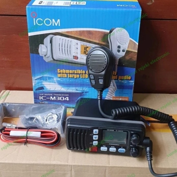 (GoodSeller) RADIO RIG ICOM VHF MARINE IC M304