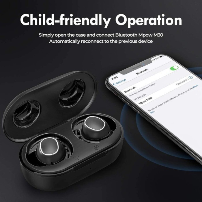 (GoodSeller) MPOW M30 TWS Earbuds - MPBH437