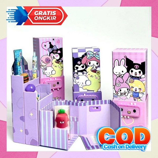

Pencil Case Cewek Cowok Aesthatic Dosgrip Untuk Sekolah Disgrib Anak Laki Perempuan Disgrip Murah Korea Estetik Dusgrip Korean Style Viral Pouch Wadah Pengsil Lucu Tempat Pensil Anak Import Lucu Tempat Pensil Multifugsi (Pascode Sanrio) Kotak Tempat Tepa