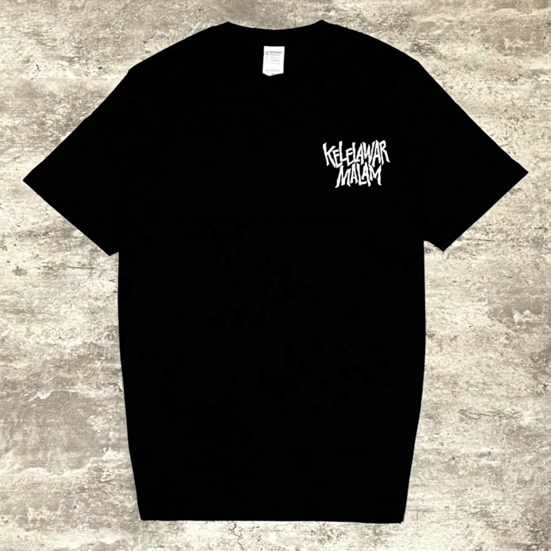 NOOV MUSIC Kelelawar Malam - Korea Tour Tshirt Unisex - Black