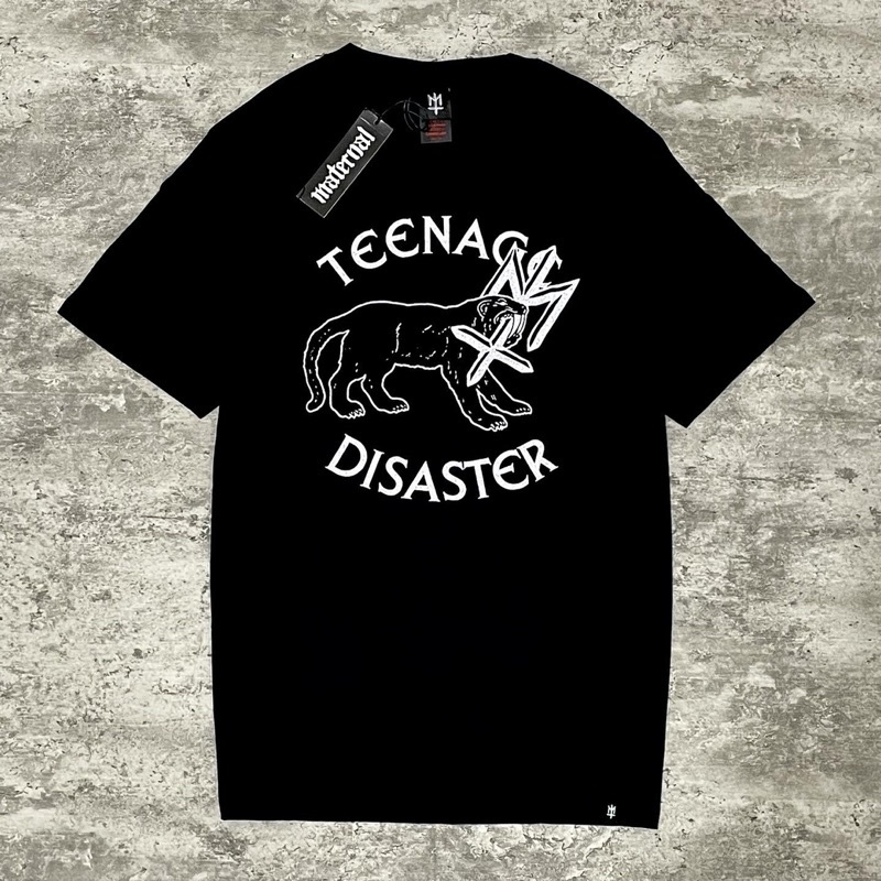 NOOV MUSIC Maternal Disaster X Teenage Death Star - Teenster Tshirt Unisex - Black