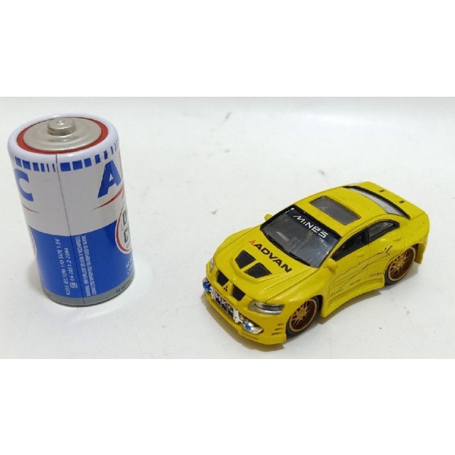 diecast jada kentoys mitsubishi lancer evolution 1/55 2003 vintage